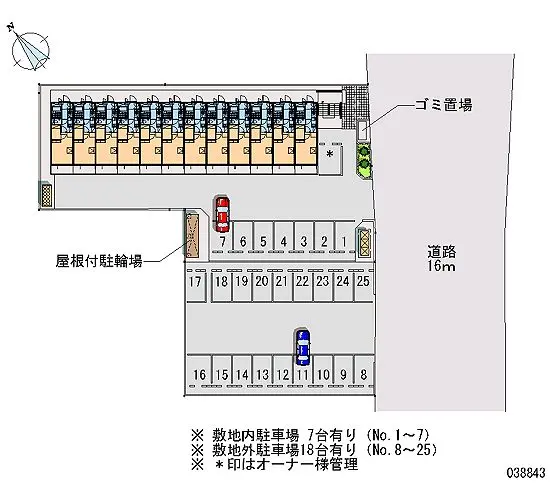 小山市駅東通り３丁目 月極駐車場